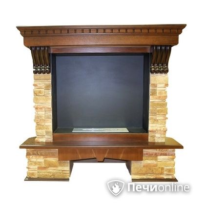 Биокамин Firebird Валенсия (Valensia) угловая темный дуб в Златоусте